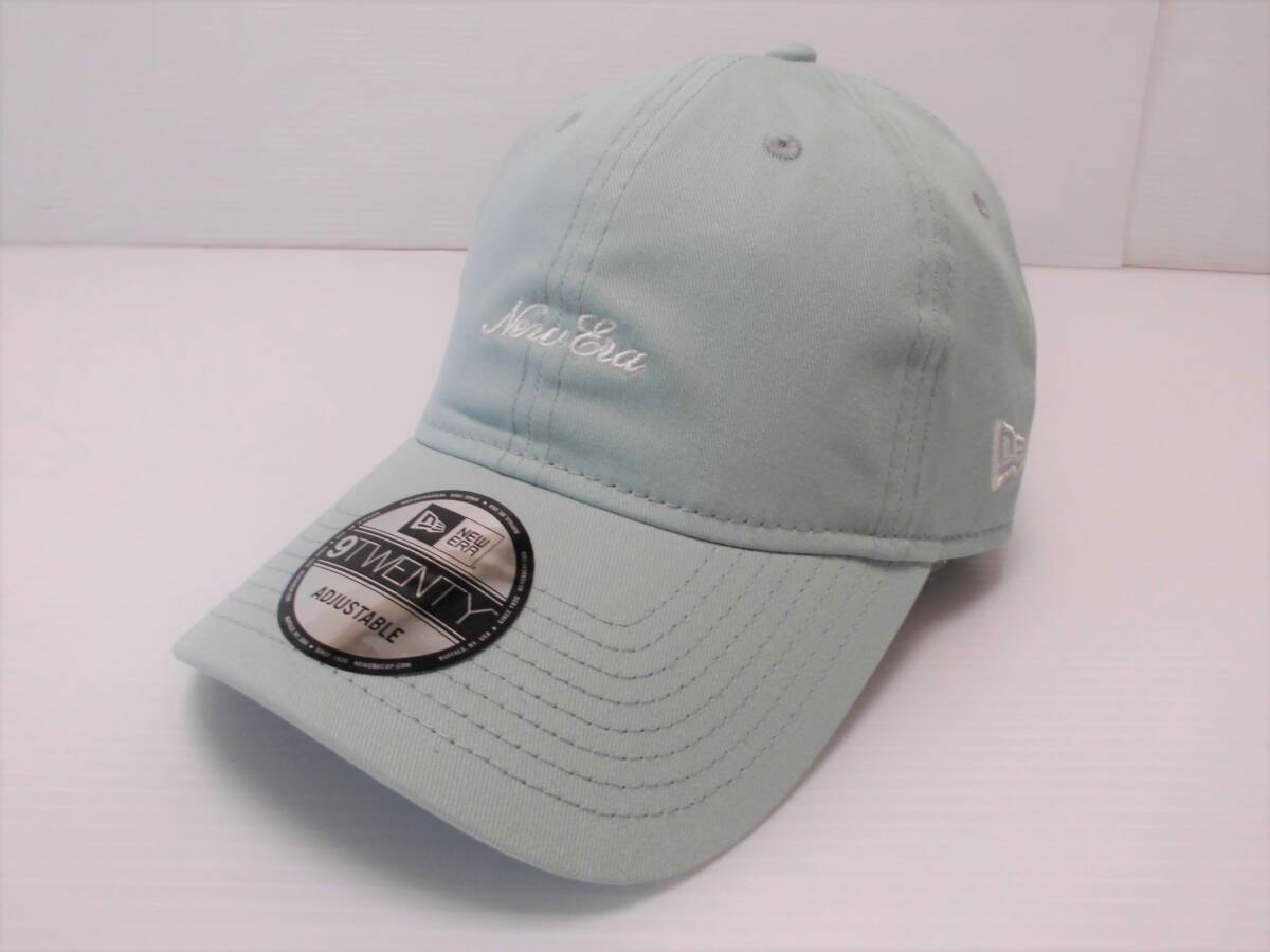 ■未使用 NEW ERA ニューエラ キャップ 9TWENTY 水色 ブルー系 レディース フリーサイズ■