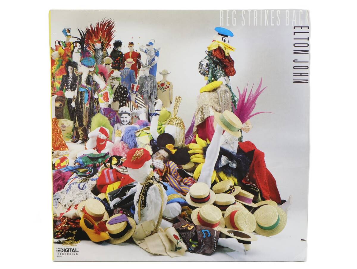 ★中2849 Elton John エルトン・ジョン/REG-ストライクス・バック/REG STRIKES BACK レコード LP盤 アナログ盤 コレクター品 32509081