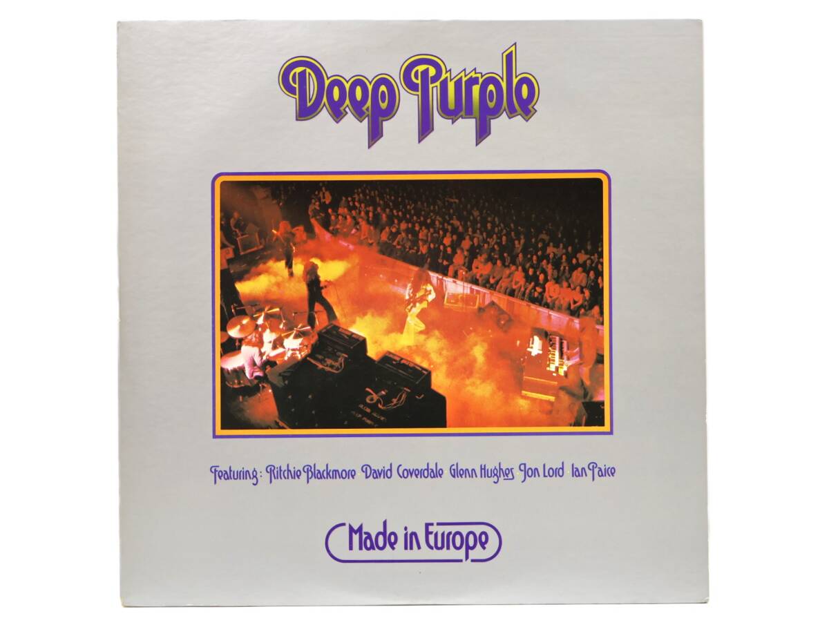 ★中2842 DEEP PURPLE ディープ・パープル/MADE IN EUROPE メイド・イン・ヨーロッパ レコード LP盤 アナログ盤 コレクター放出品 32509081