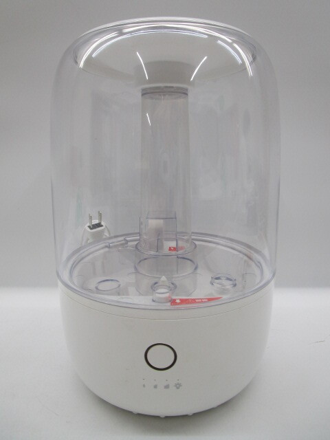 ★手0418 H2O クリアタンクプラス Clear tank plus 上部給水式 加湿器 超音波振動加湿方式 32506032 
