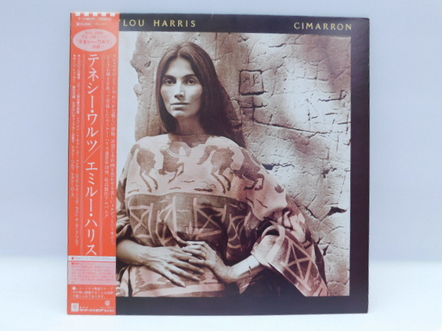★小2010 EMMYLOW HARRIS CIMARRON エミルー・ハリス テネシー・ワルツ レコード LP 帯付 コレクター放出品 32509081