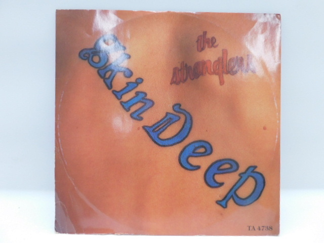 ★小2056 THE STRANGLERS ザ・ストラングラーズ SKIN DEEP レコード 45RPM ※ジャケットなし コレクター放出品 32509081