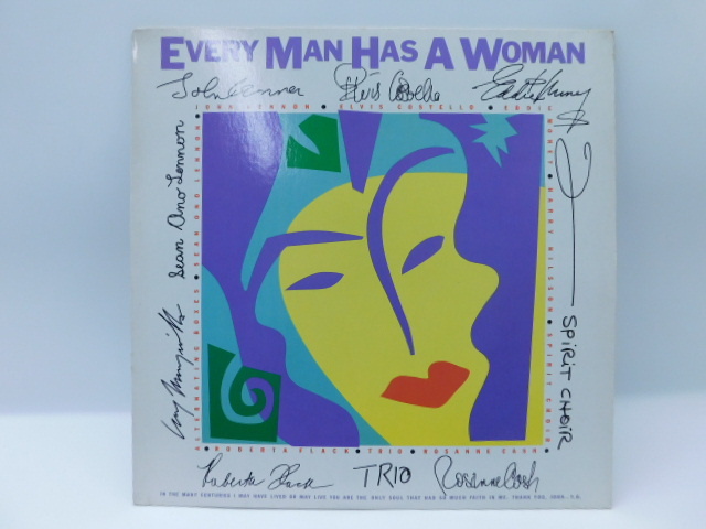 ★小2255 Every Man Has a Woman Who Loves Him エヴリマンハズアウーマンオノヨーコ ジョンレノン ハリーニルソン レコード LP 32509081