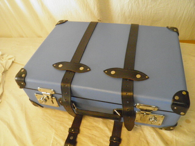 GLOBE-TROTTER グローブトロッター クルーズ キャリーオン 2輪 スーツケース キャリーケース 34L ロイヤルブルー