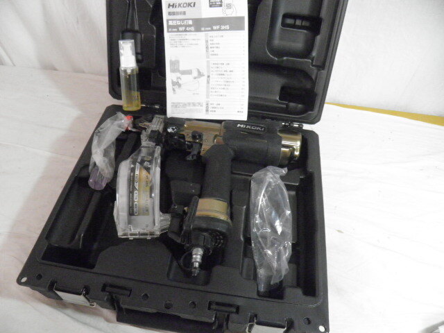 HiKOKI(ハイコーキ) 32㎜高圧ねじ打機 (DTSNねじ対応) ハイゴールド WF3HS