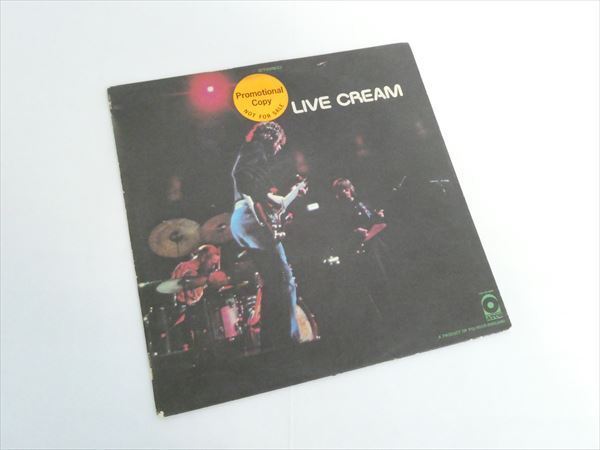 ◆◇CREAM クリーム LIVE CREAM ライヴ・クリーム ATCO RECORDS アトコ・レコード プロモ盤 LP盤 SD33-328 白ラベル 非売品◇◆