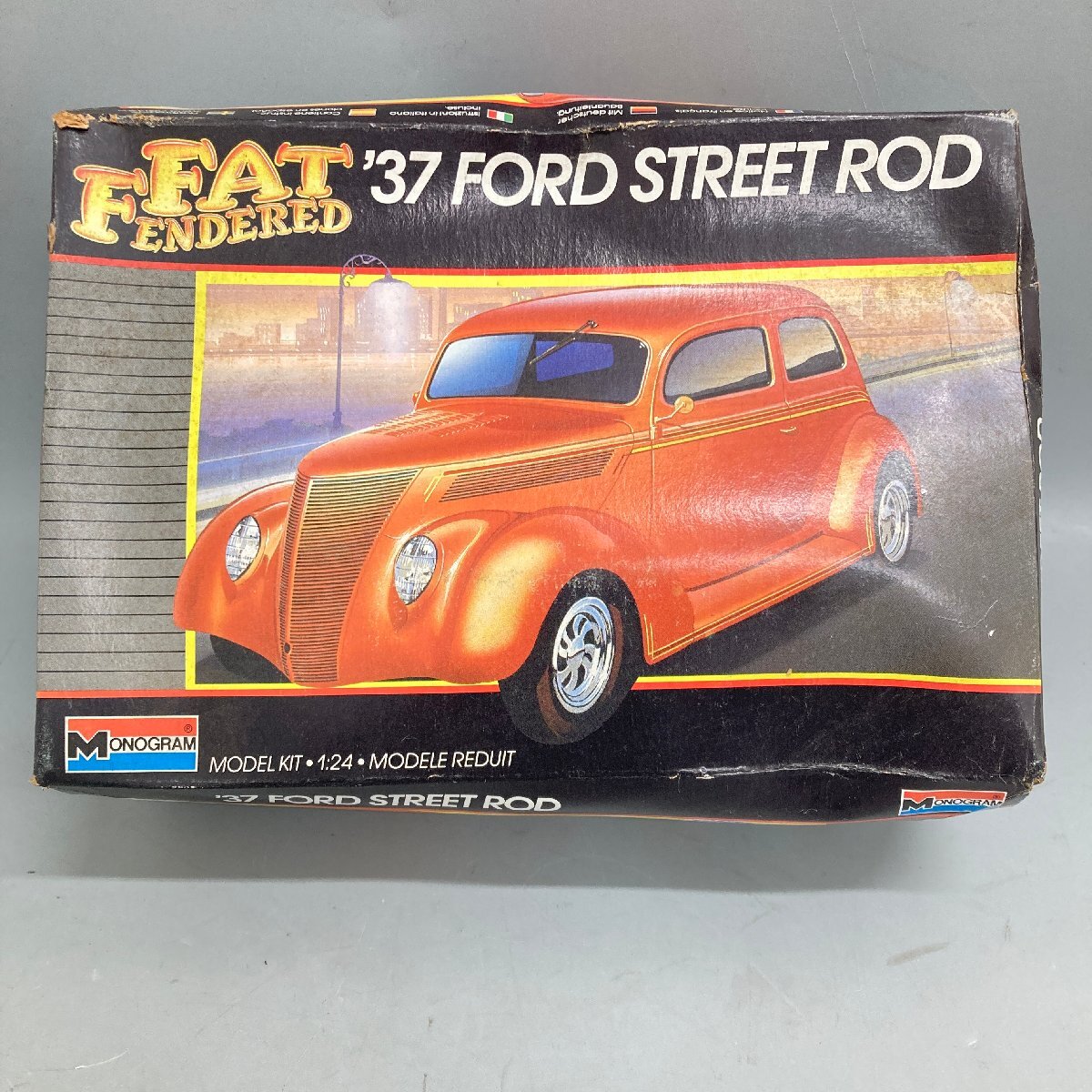 ◆◇[11] モノグラム '37 Ford Street Rod フォード プラモデル 未組み立て 08/010711ｍ◇◆