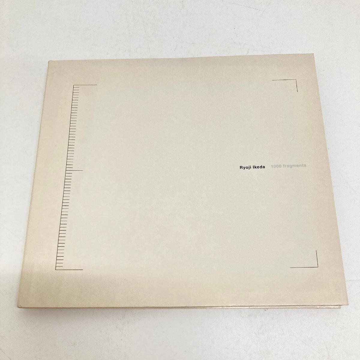◆◇[9] 池田亮司 1000 ftagments Ryoji Ikeda CD 動作未確認 08/012209ｍ◇◆