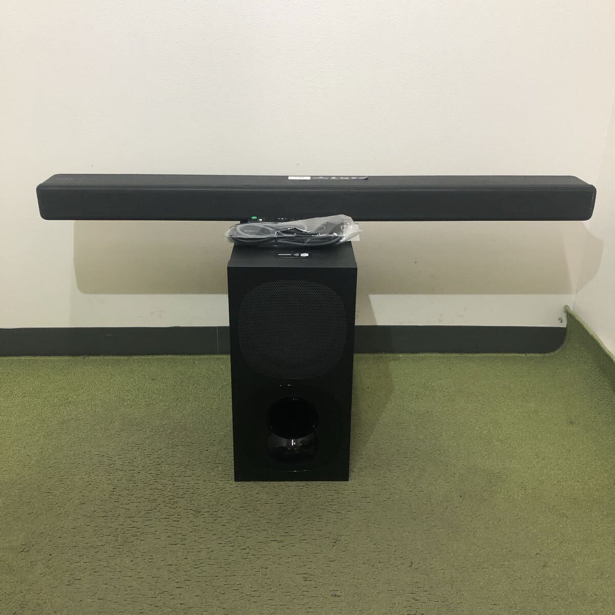 (37)SONY ホームシアターセット SA-WG700 ソニー サウンドバー SA-G700 サブウーファー スピーカー HT-G700 ホームシアターシステム