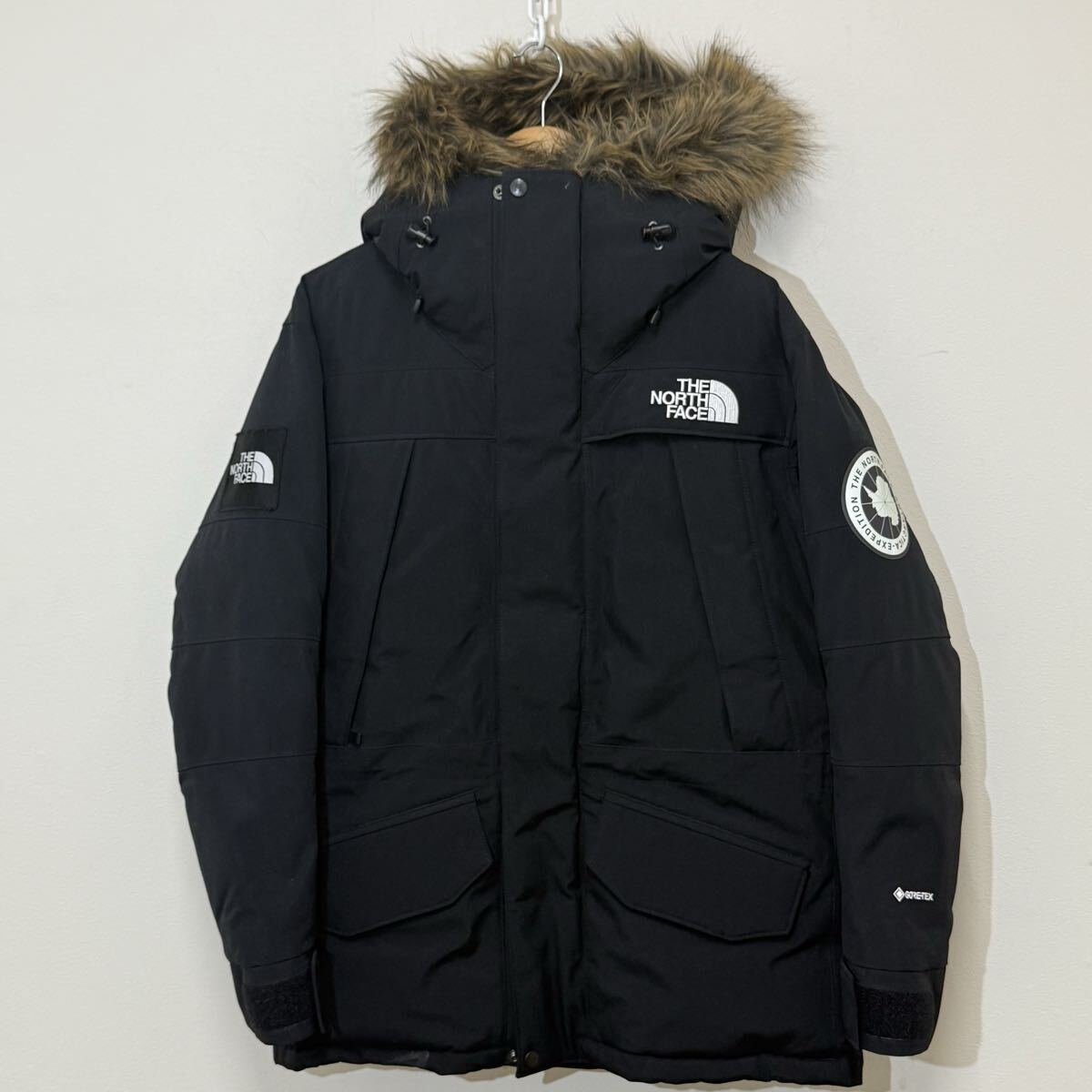 (37) THE NORTH FACE アンタークティカパーカ ブラック M ND92032 GORE-TEX メンズ ノースフェイス アウター ジャケット ダウン アウトドア