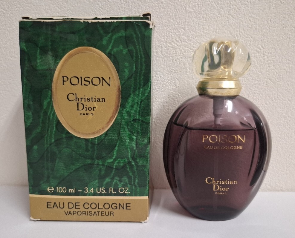 【貴重/箱付き/残80%】 Christian Dior クリスチャンディオール POISON プワゾン EDT オードトワレ 100ml 香水 フレグランス