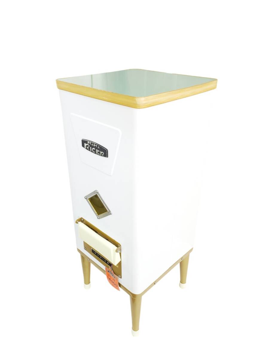 計量米びつ MAMA RICER ママライサー RH32 ライサー工業 動作確認済 検) レトロポップ 昭和レトロ 当時物 