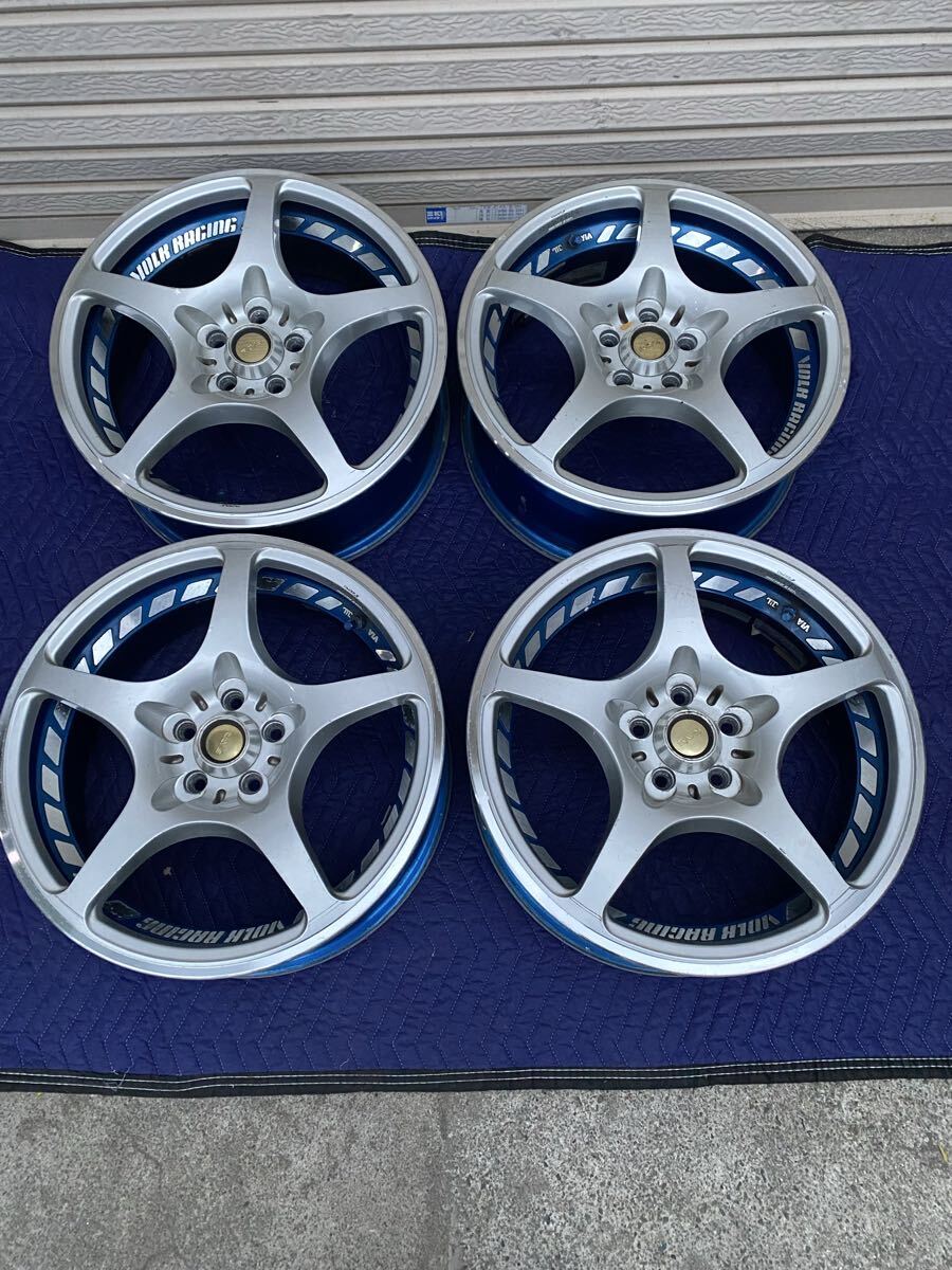 RAYS ボルクレーシングチャレンジ CHALLENGE RACING PCD100 5穴 レイズ 17インチ レガシー インプレッサ 86 セリカ プリウス 鍛造 スポコン