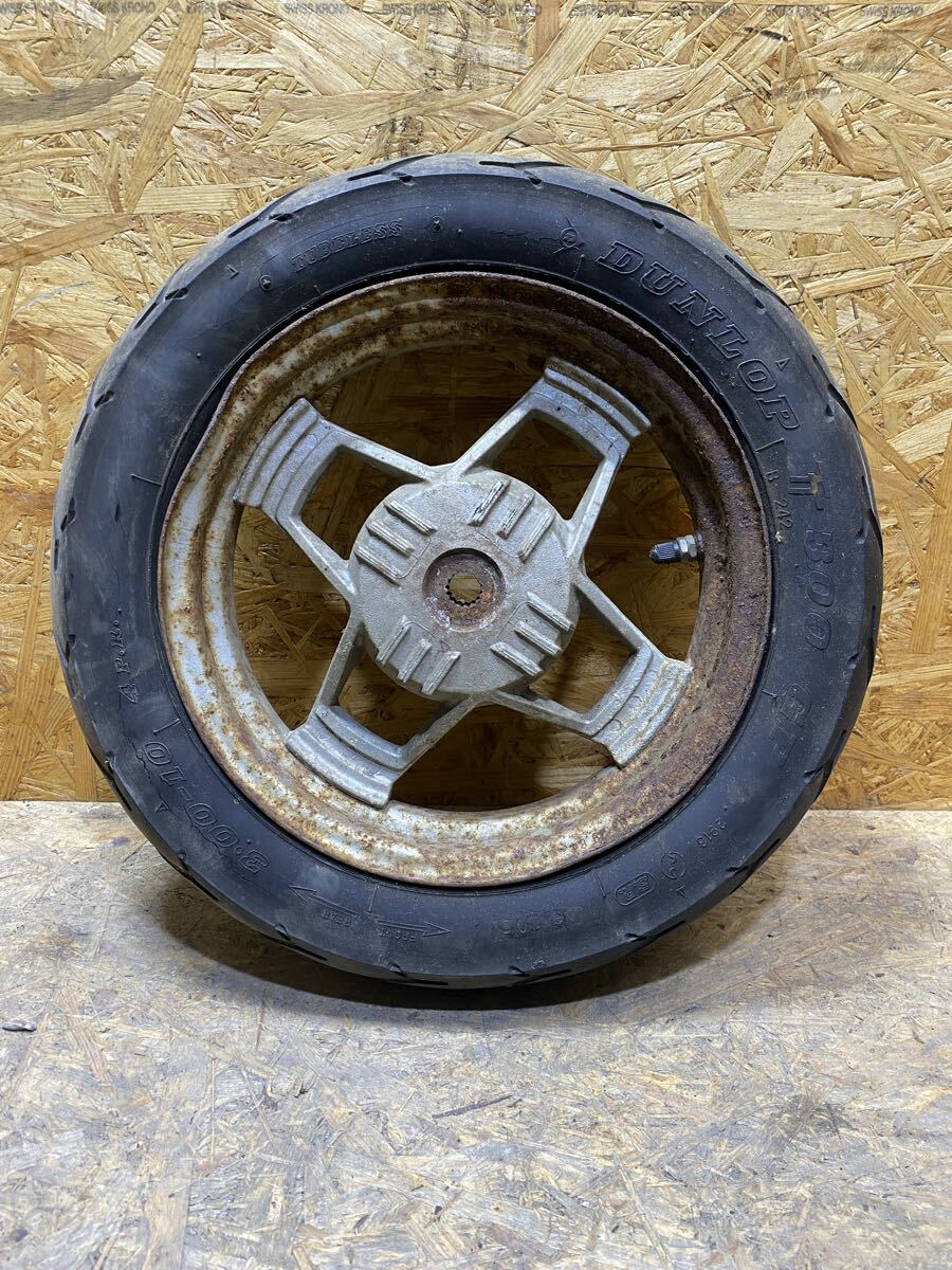 ヤマハ アクティブ ホイール リア 検 ペリカン JOG パッソル パッソーラ チャンプ ターゲット90 レストアベース 旧車 JDM クレタク DJ-1