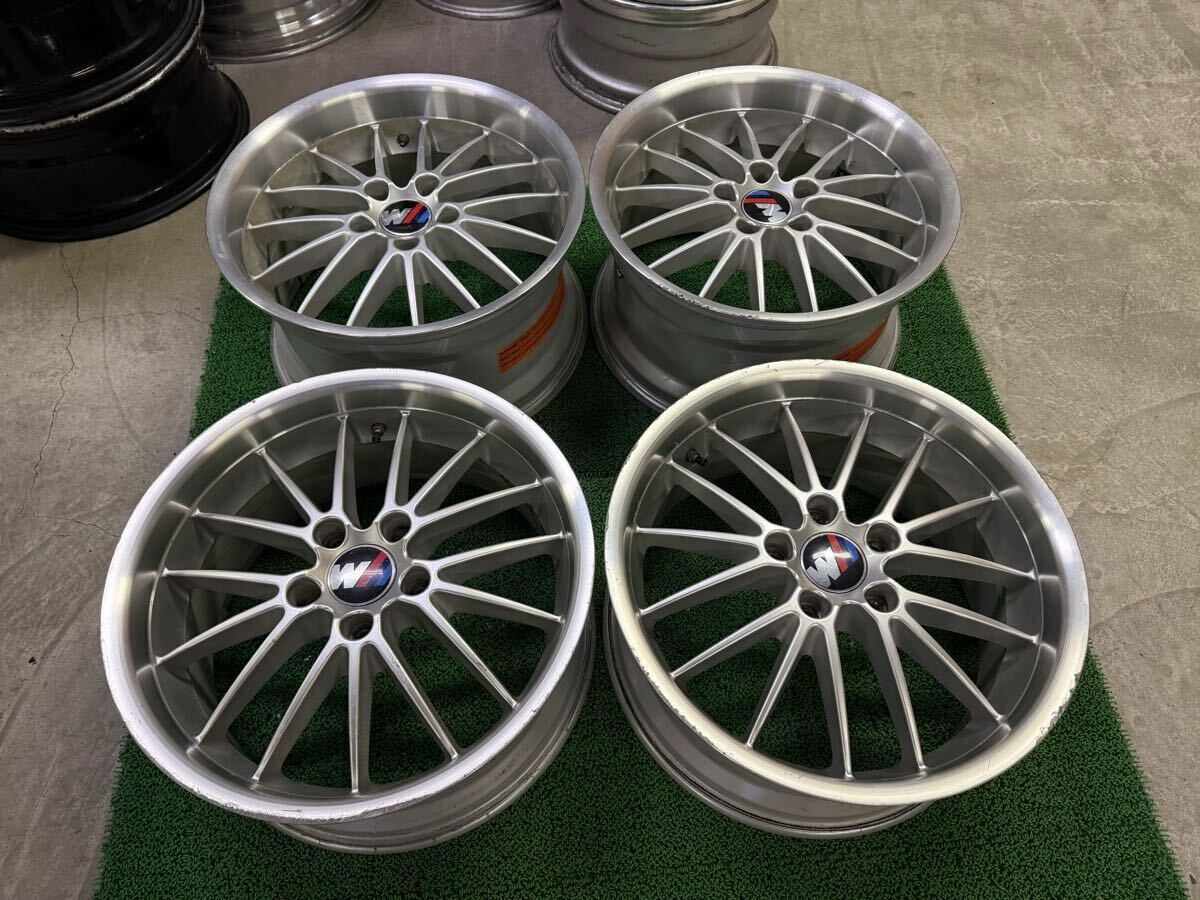 BMW用　深リム　BBS Breyton（ブレイトン）18インチホイール 8.5J 9.5J ET43 PCD 120 5穴　中古4本　前後セット
