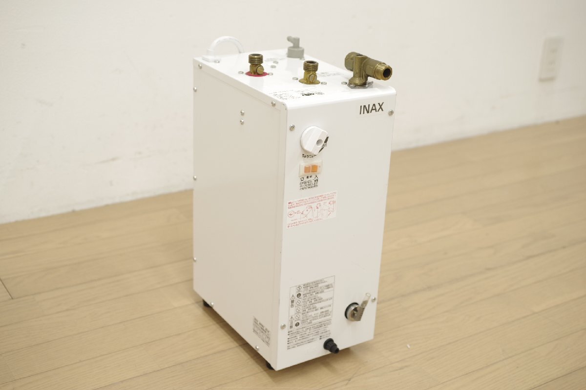INAX 小型電気温水器 EHPN-Ca6S7 脚付き 6L 貯湯式 置型タイプ キッチン台所 店舗カウンター下設置 リフォーム リノベーション 通電OK(A)