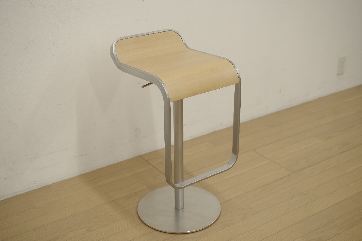 lapalma ラパルマ LEM 昇降式スツール イタリア製 カフェ バースツール ナチュラルモダン 北欧 インダストリアル ジャパニーズスタイル (D)
