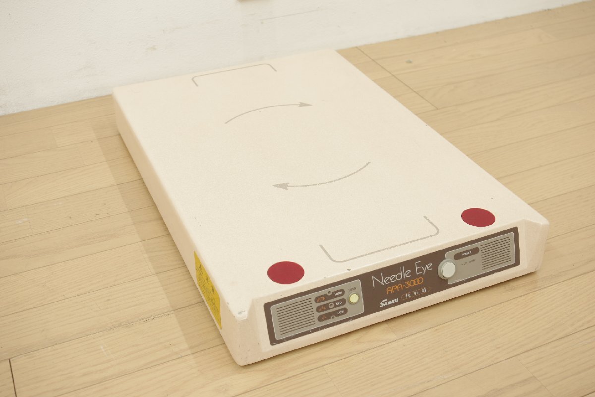 サンコウ SANKO ニードルアイ 卓上 検針器 金属 APA-3000 服 アパレル製造 縫製 残針検査 動作確認済