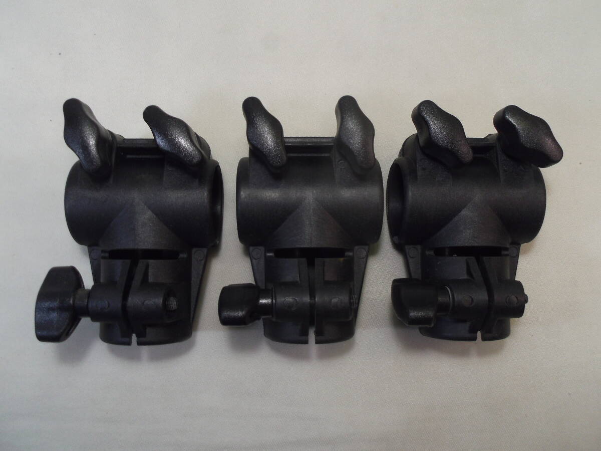 J19◇YAMAHA ヤマハ　電子ドラム 3個◇マウントクランプ◇ラック　ジョイント◇パーツ 部品◇同梱OK可能です◇