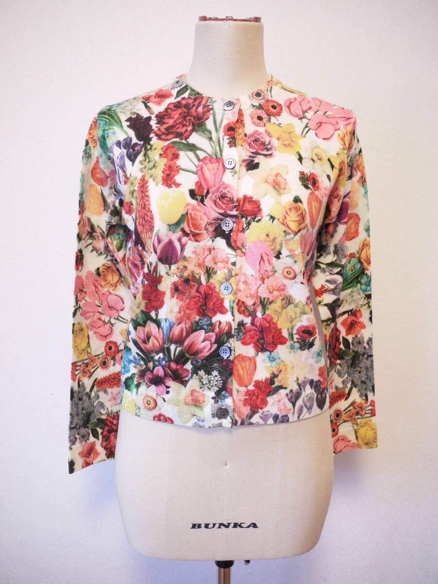 Paul Smith ポール・スミス 『限定品』30周年記念 花プリント長袖カーディガン M 未使用