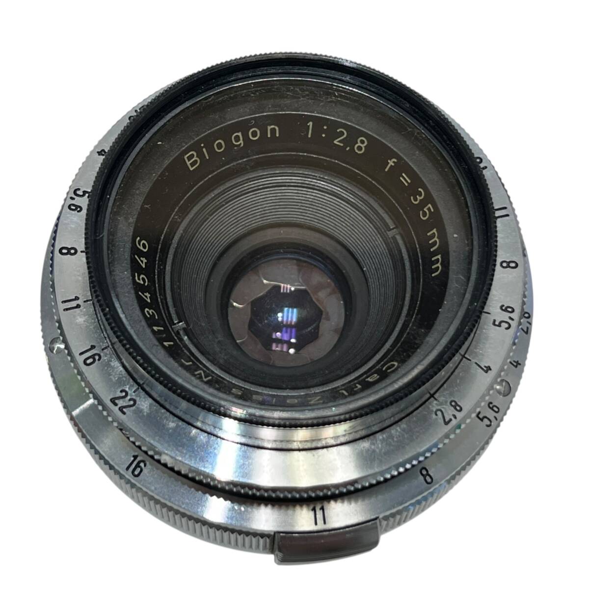 Carl Zeiss カールツァイス 1:2.8 f= 35mm Jena Biogon イエナ ビオゴン レンズ ■中古品■ ZC7491ZD