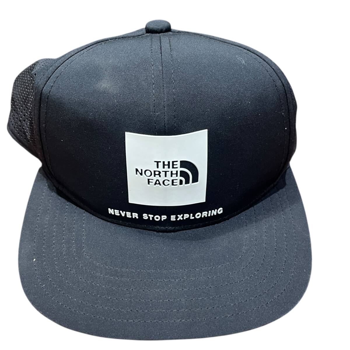 THE NORTH FACE ノースフェイス テックロゴキャップ NN02379 フリーサイズ ブラック ■中古■ 本体のみ IYC5191ZA