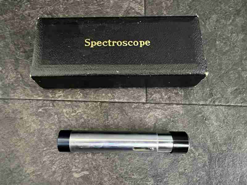 CT13161　Spectroscope 分光器 箱あり 金属製