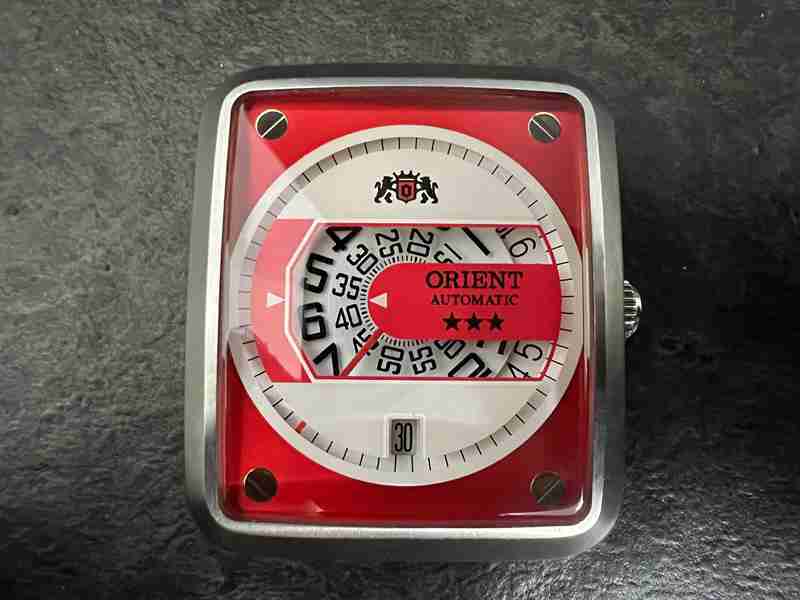 CT13211　ORIENT オリエント AUTOMATIC レトログラード ERAM-C1 メンズ 自動巻き 腕時計