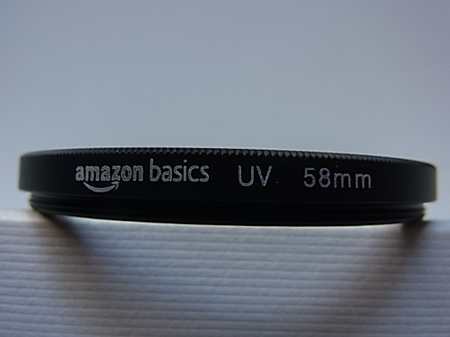 送料110円～　amazonbasics　UV　58mm　管理no.1