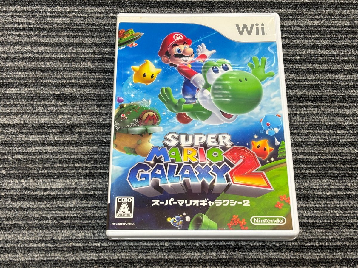Wii ソフト スーパーマリオ ギャラクシー2 任天堂 ウィー