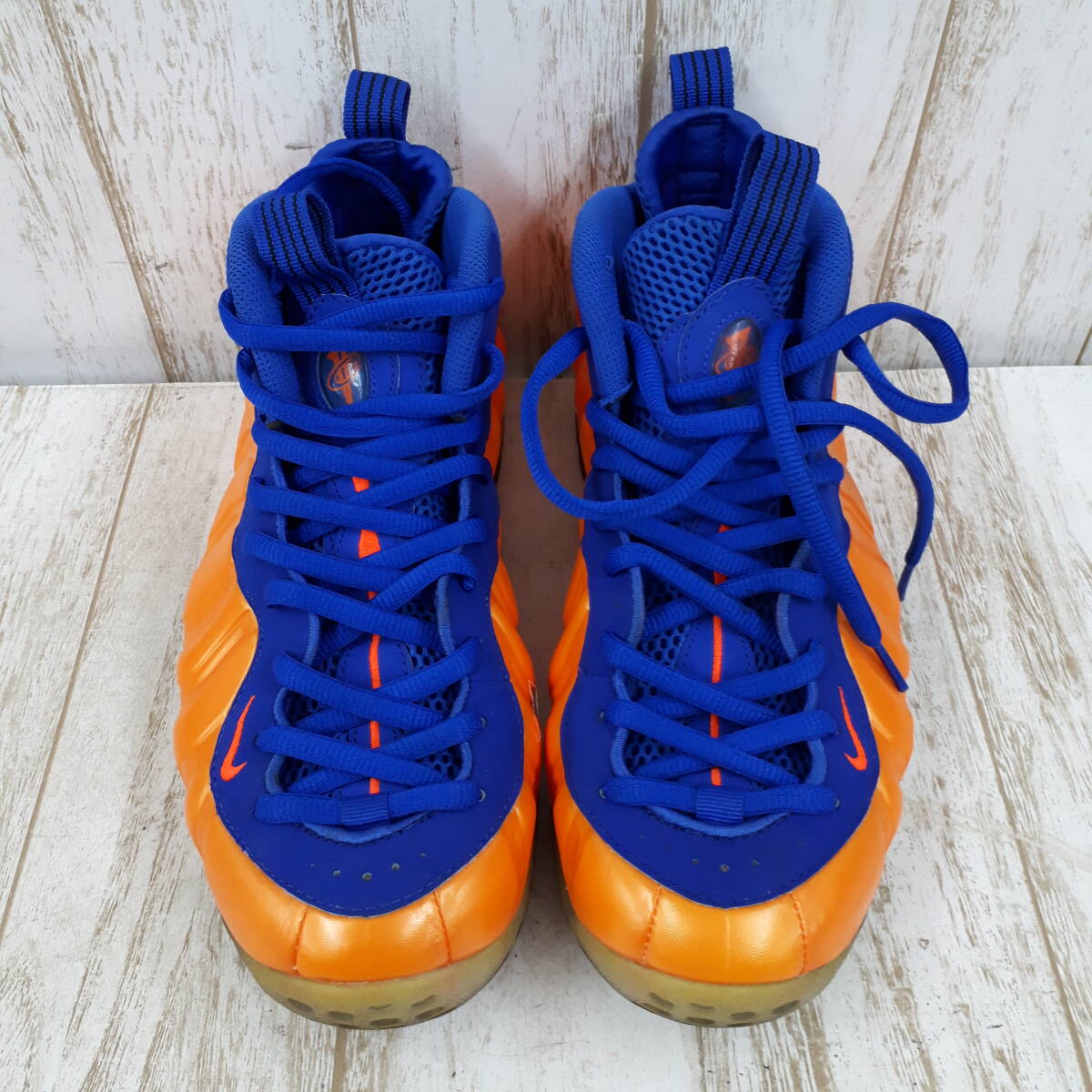 靴1577-187♪【80】NIKE AIR FOME POSITE ONE NEWYORK KNICKS 28㎝ 314996-801