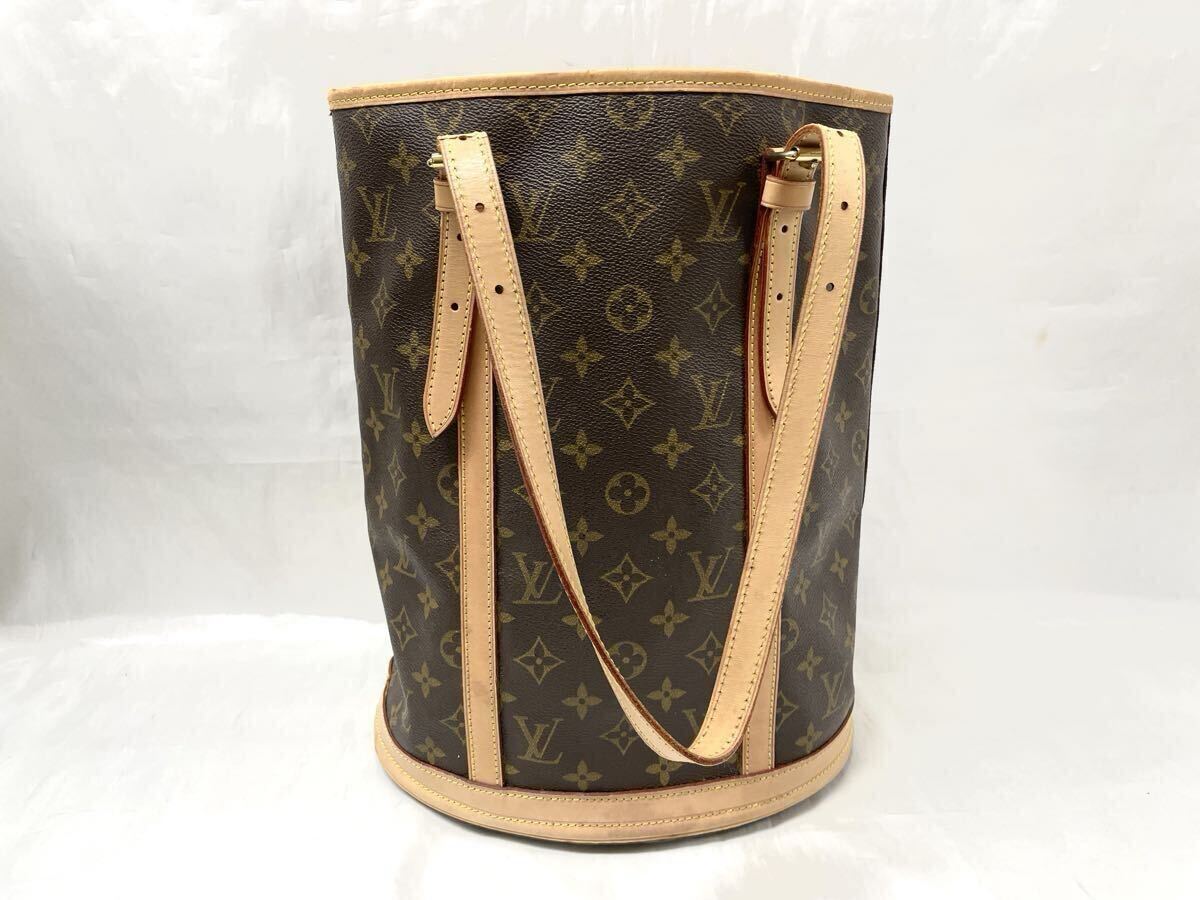LOUIS VUITTON ルイヴィトン M42236 モノグラム バケットGM トートバッグ バケツ ショルダーバッグ