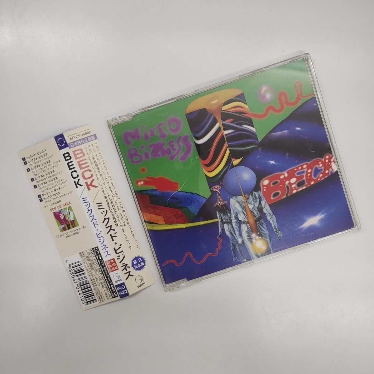 ♪ ベック　BECK　ミックスド・ビジネス　Mixed Bizness　MVCF-14002　日本独自企画盤　来日記念盤