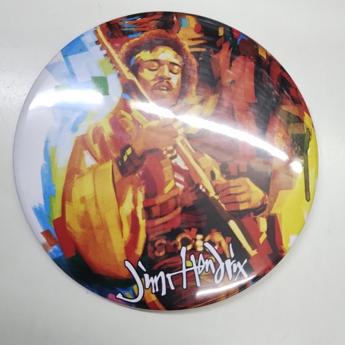 ジミ・ヘンドリックス　ジミヘン　未使用　ビッグ 缶バッジ　バッヂ　バッチ　005
