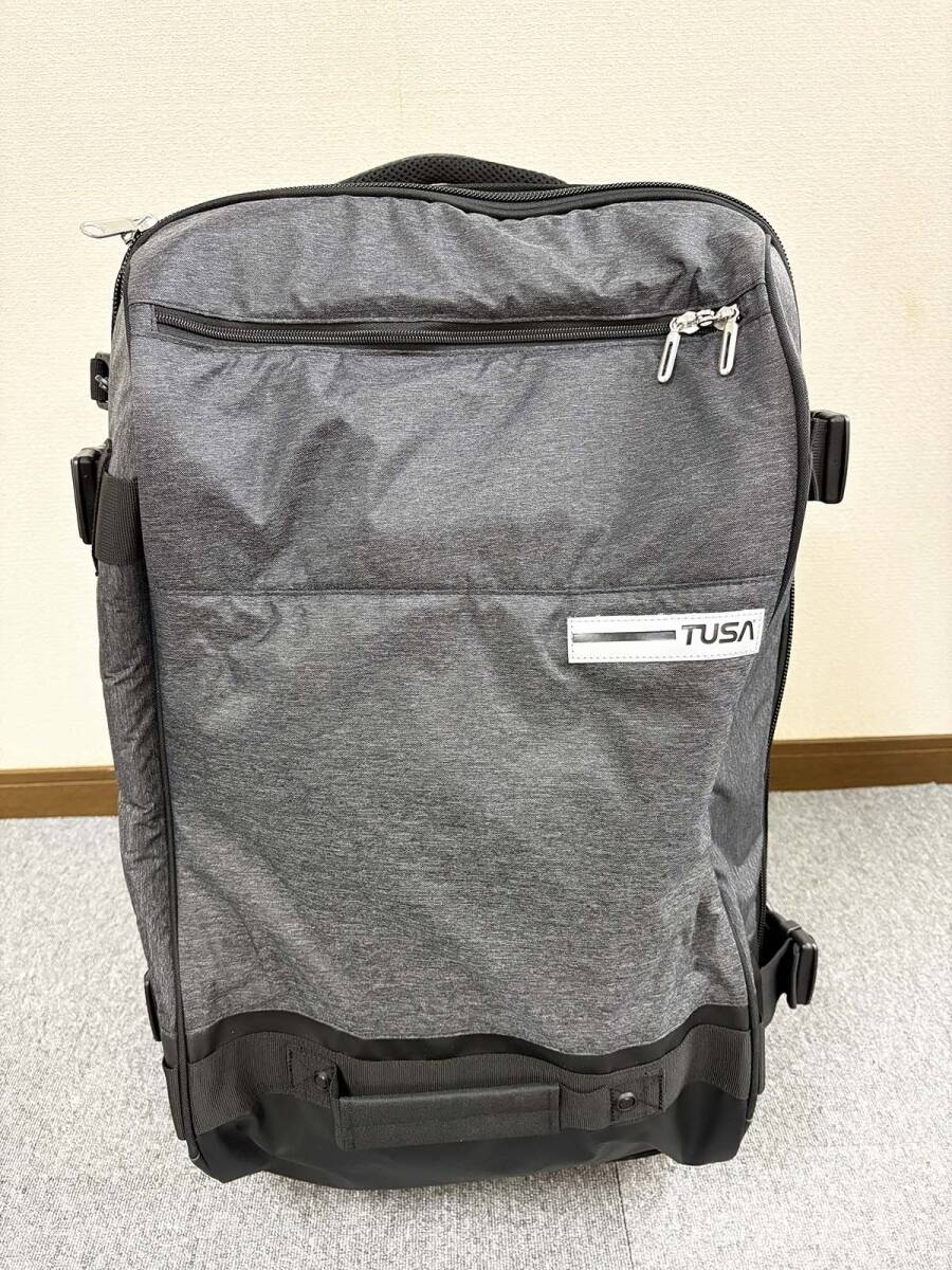 ★美品 TUSA ツサ BA0206 ローラーバッグ 軽量 キャリーバッグ ダイビング ケース 定価50,000円 1CB21G