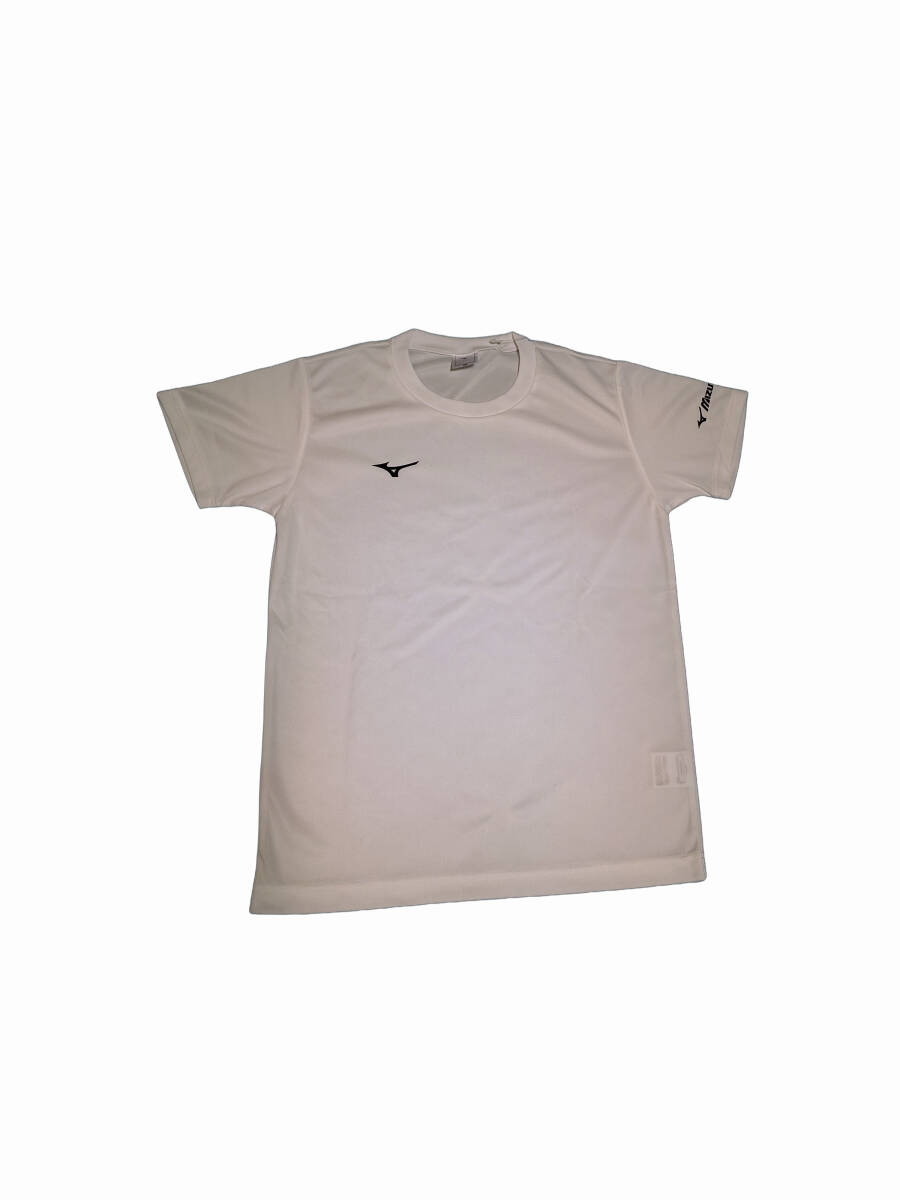 MIZUNO（ミズノ） 【訳アリ】半袖シャツ　吸汗速乾メッシュ　 ホワイト 150サイズ（145～155cm) V2JA840101