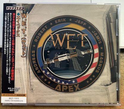 W.E.T.／エイペックス ★中古CD★ サンプル盤 ウェット APEX AVALON MICP-11910