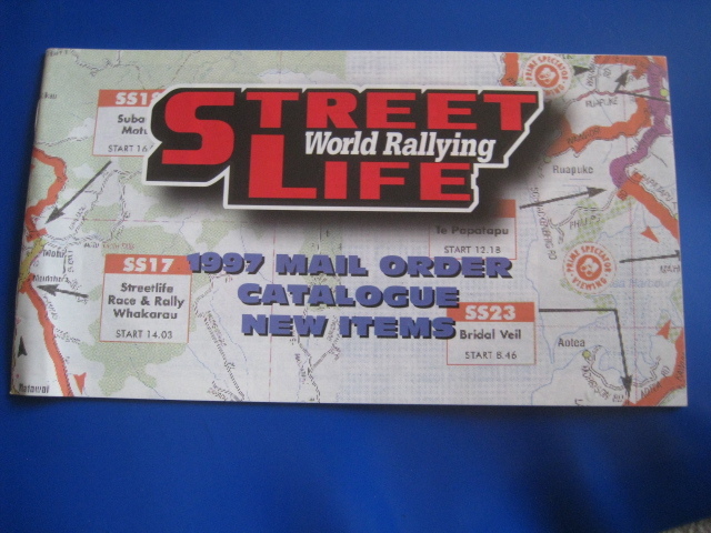 ■即決価格　送料込み金額　STREET LIEF World Rallyin 1997 カタログ ストリートライフ アバルト ランチア ランエボ プジョー スバル/555