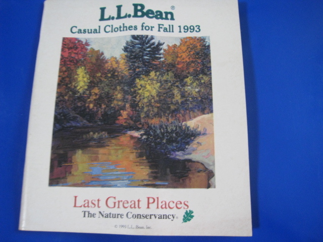 ■即決価格　送料込み金額　L.L.Bean エルエルビーン カタログ　1993 Fall　秋　英語 直輸入版　163ぺージ 希少 昭和レトロ 当時物◆古本◆