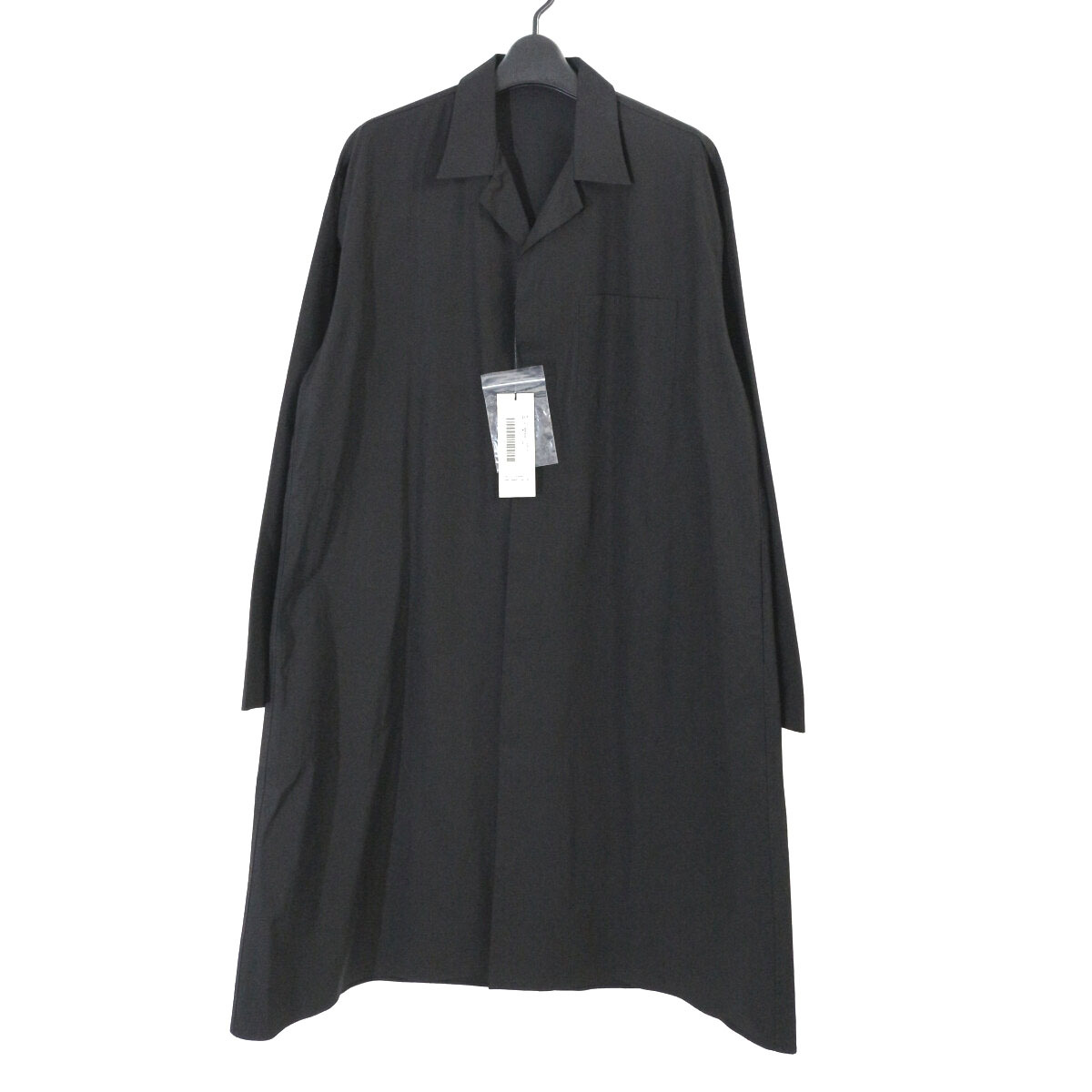 LAD MUSICIAN 定価41,800円 22AW BROAD CLOTH SHIRTS COAT ブロードクロスロングシャツコート 44 2222-107 ラッドミュージシャン