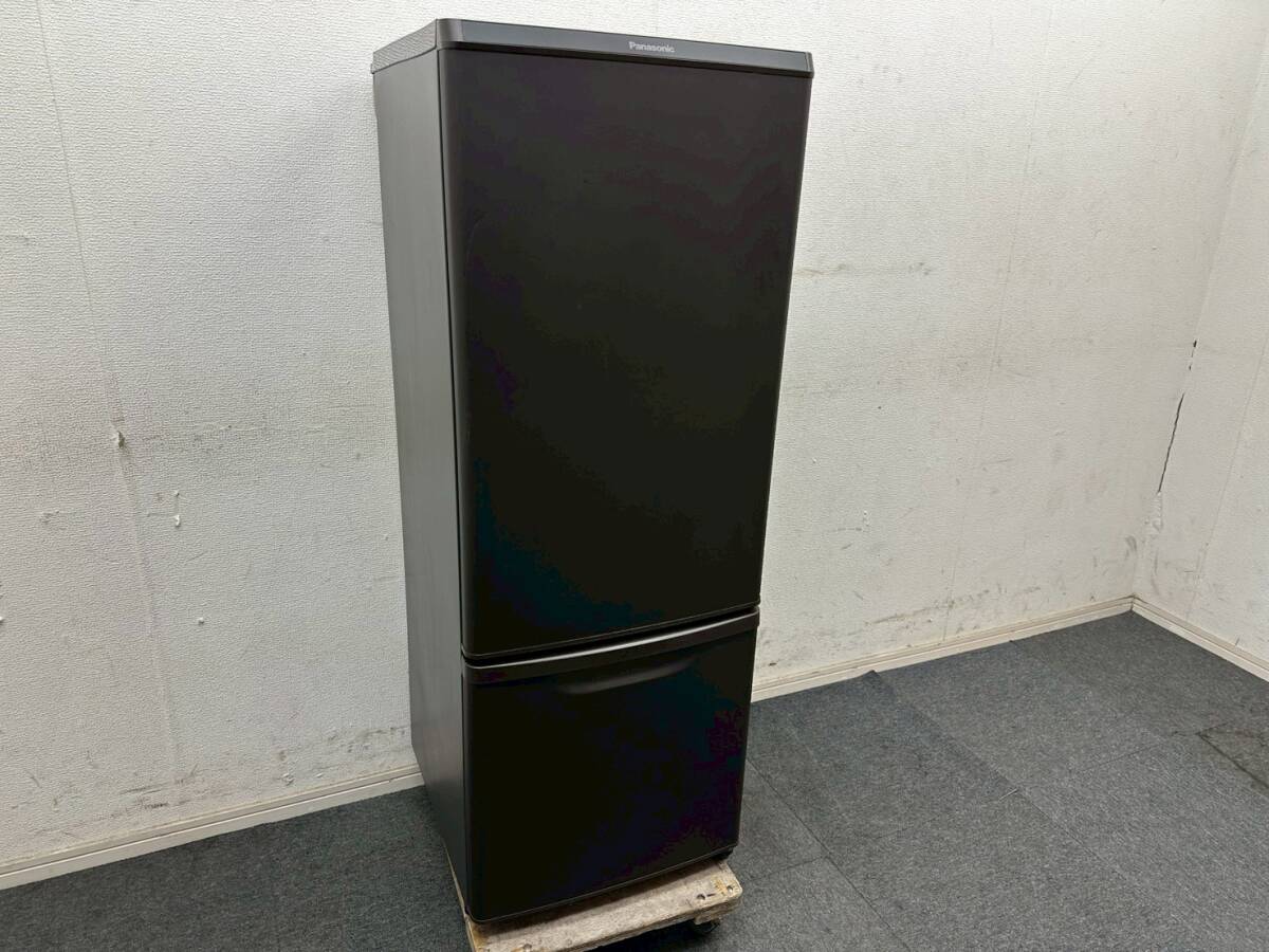Panasonic パナソニック 2ドア ノンフロン 冷凍冷蔵庫 168L NR-B17DW-T 2021年 動作確認済み R0121-7