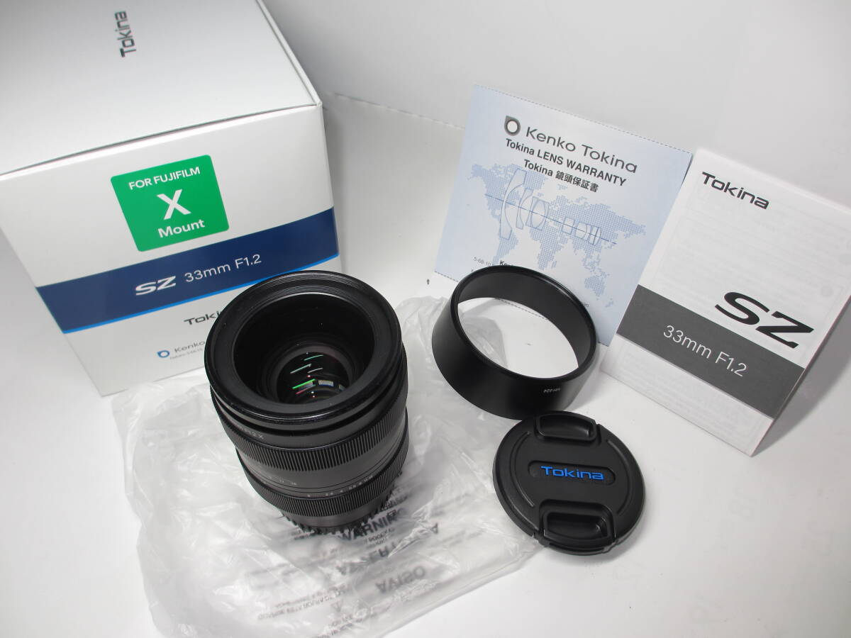 トキナ SZ 33mm f1.2 X ( FUJIFILM Xマウント MF ) ■美品■ 10726 