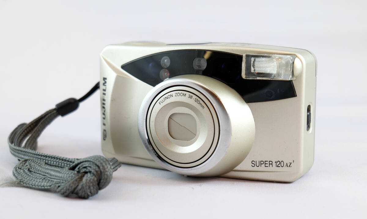  FUJIFILM フジフィルム SUPER 120 AZ フィルムカメラ コンパクトカメラ【A0026】