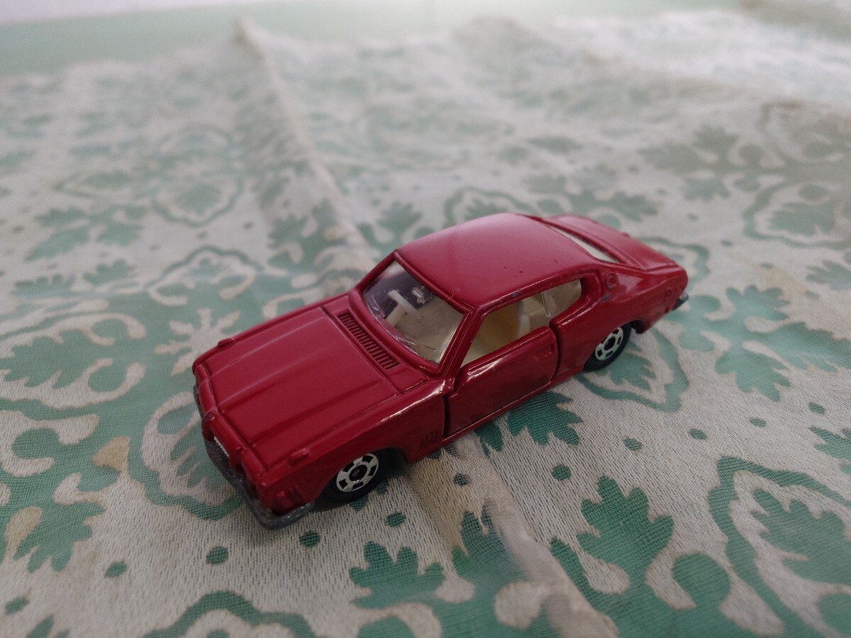  ● 希少 貴重 当時物 tomoca トミカ 70年代 日産 サメブル ブルーバード 2000GT-X 旧車 NISSAN BLUEBIRD No.16 S＝1/62 日本製 現状品 ④