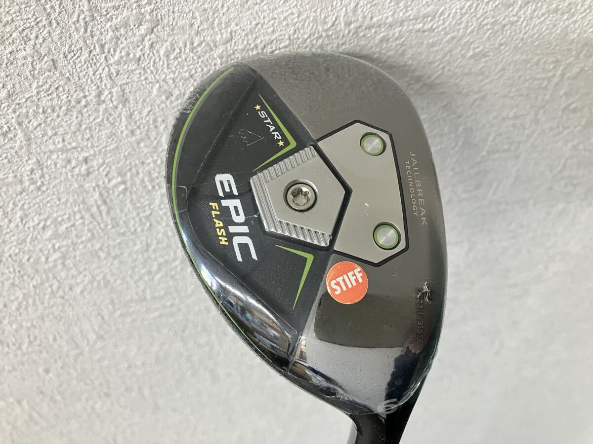 未開封 未使用品/キャロウェイ/Callaway/ユーティリティ/EPIC FLASH STAR #6/純正シャフト/カーボン/Speeder EVOLUTION/フレックス:S/1-23A