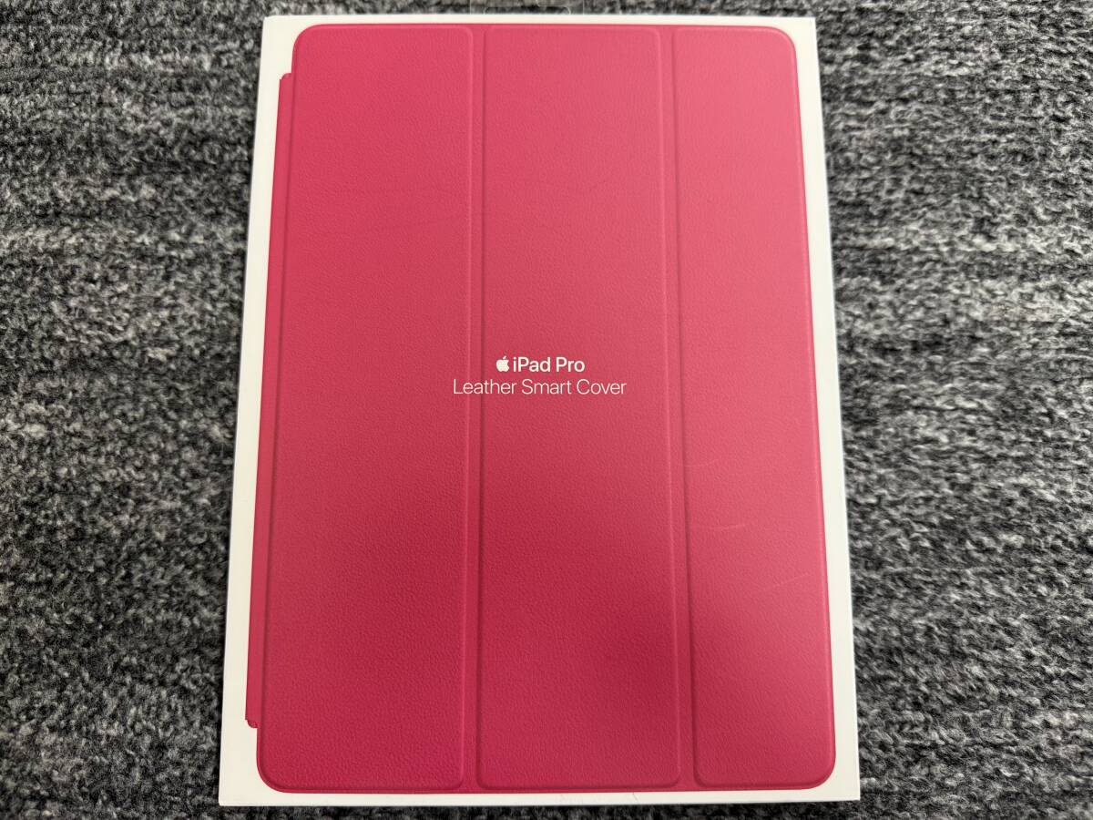 即決/新品未開封/送料無料/Apple アップル/10.5インチ/iPad Pro用/レザー/Smart Cover/MR5K2FE/A /ピンクフクシア/在庫処分/業者歓迎
