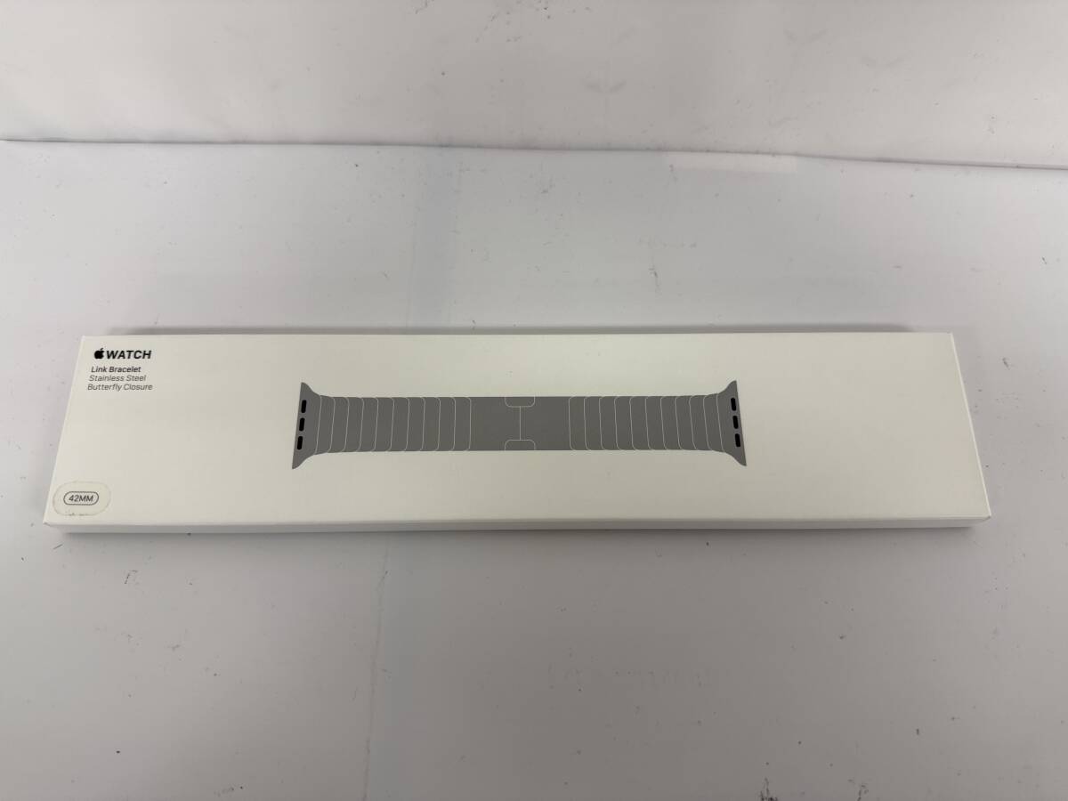 即決/新品未開封/送料無料/Apple アップル/Apple Watch/アップルウォッチ/42mm用交換バンド/リンクブレスレット/MJ5J2FE/A