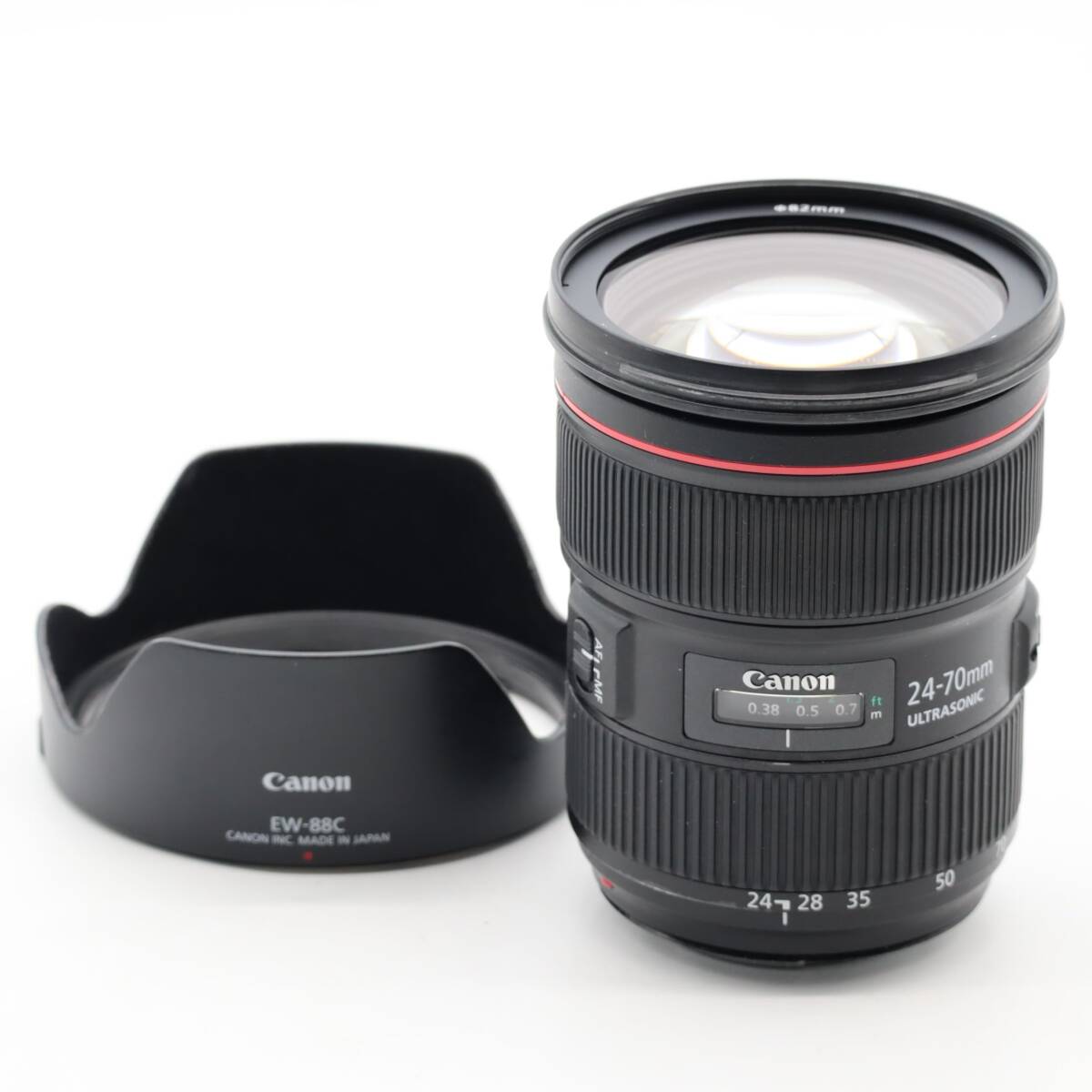 #b1497【外観美品】 Canon キヤノン EF24-70mm F2.8L II USM