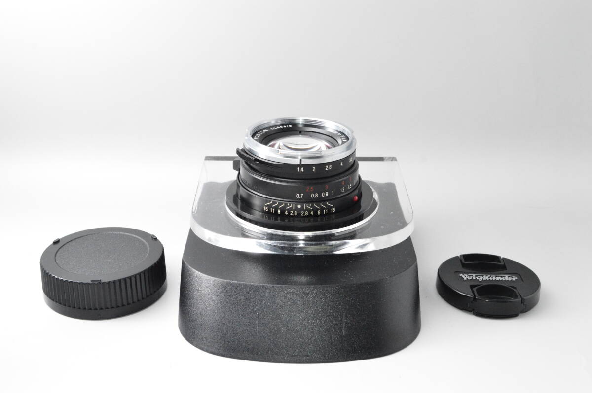 #a2607【良品】 Voigtlander フォクトレンダー NOKTON Classic 35mm F1.4 MC VM（ライカM用）