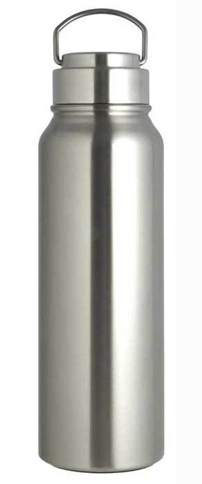 TOURI FLASK（トゥーリフラスク）ハンギングボトル １Ｌ ステンレスボトル シルバー 水筒 Touriflask マイボトル